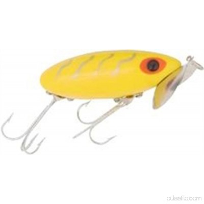G650-03 Arbogast Jitterbug 5/8 3 Yellow Fishing Lure